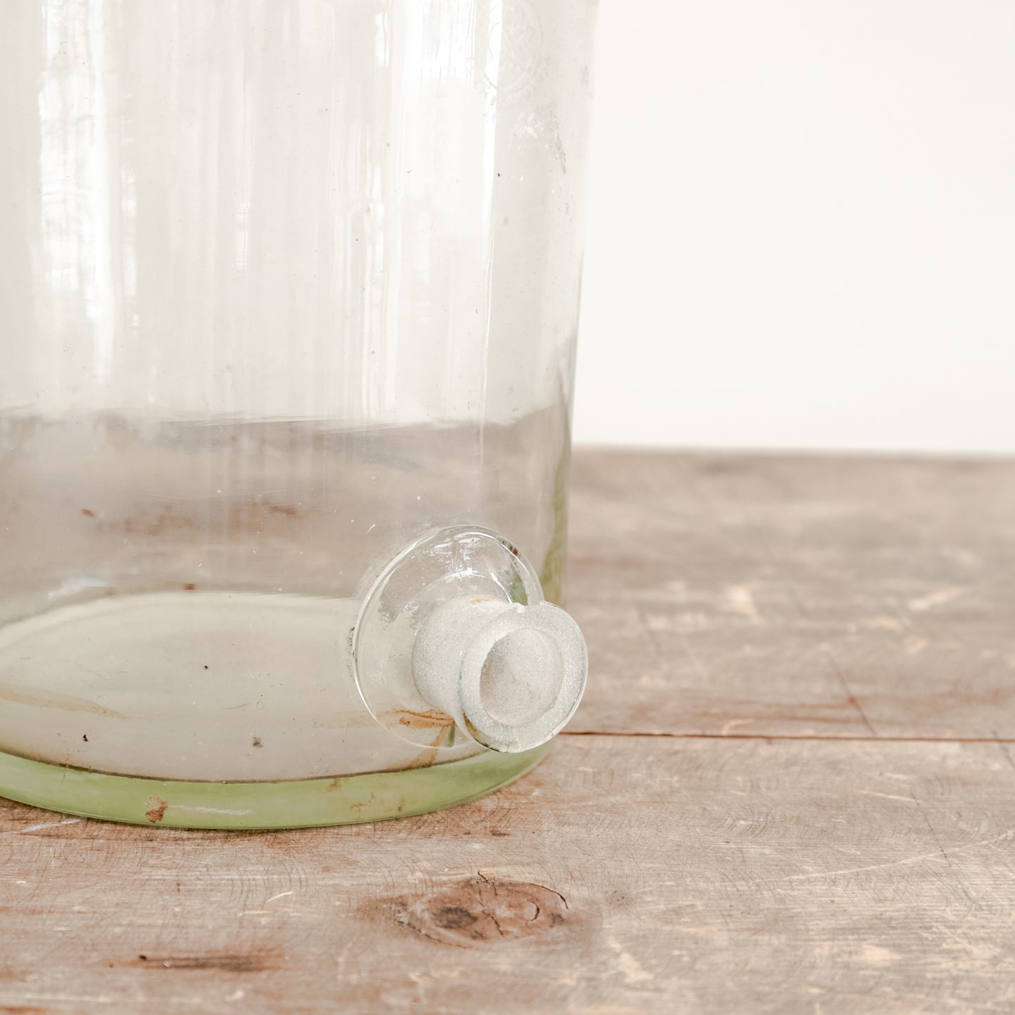 Vintage Lab Glass Vessel With Dispenser