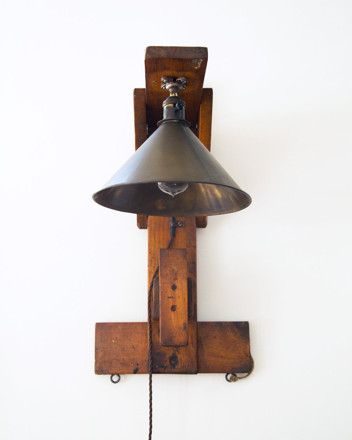 Boy Scout Merit Badge Wall Bracket Lamp