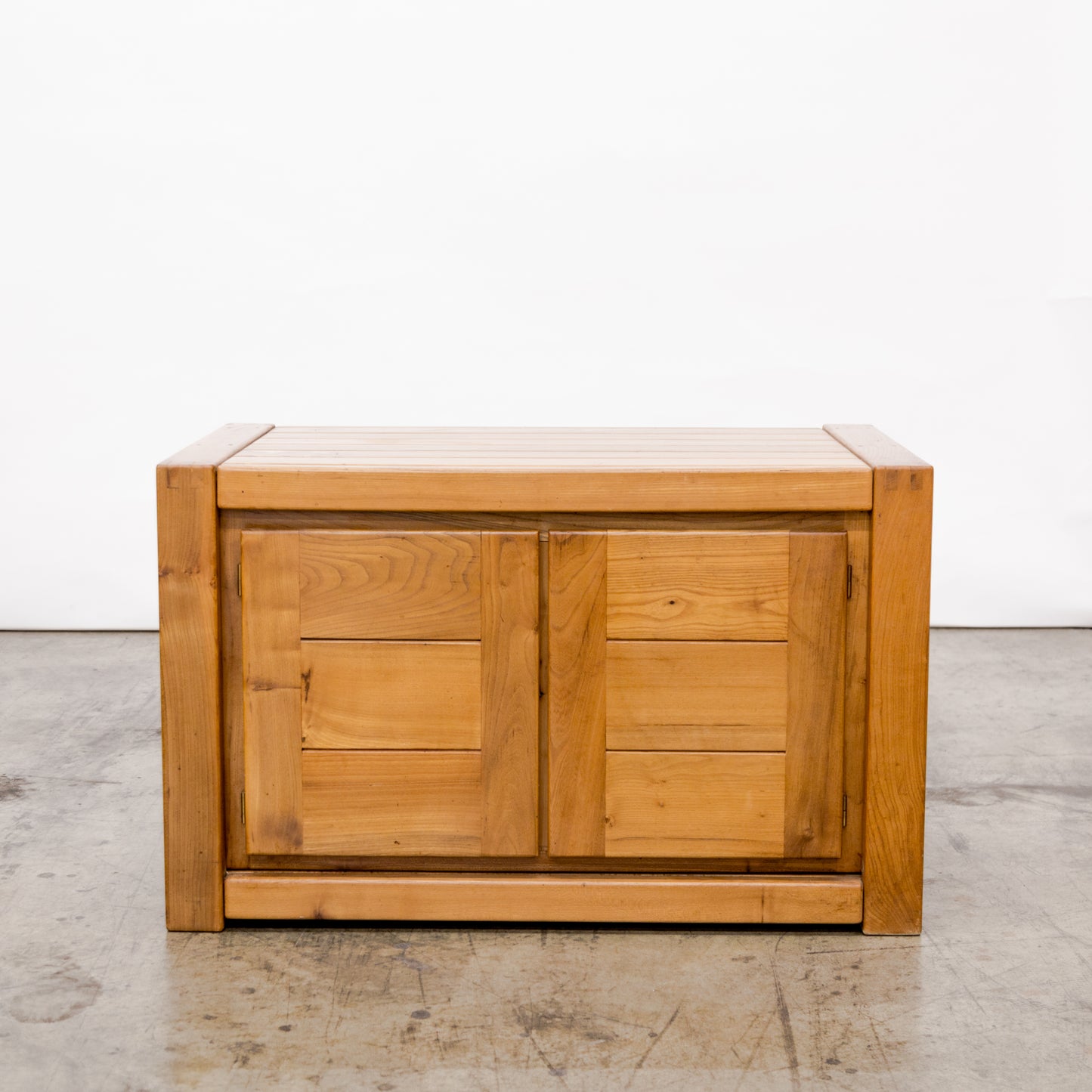 Maison Regain | Brutalist Elm Wood Cupboards