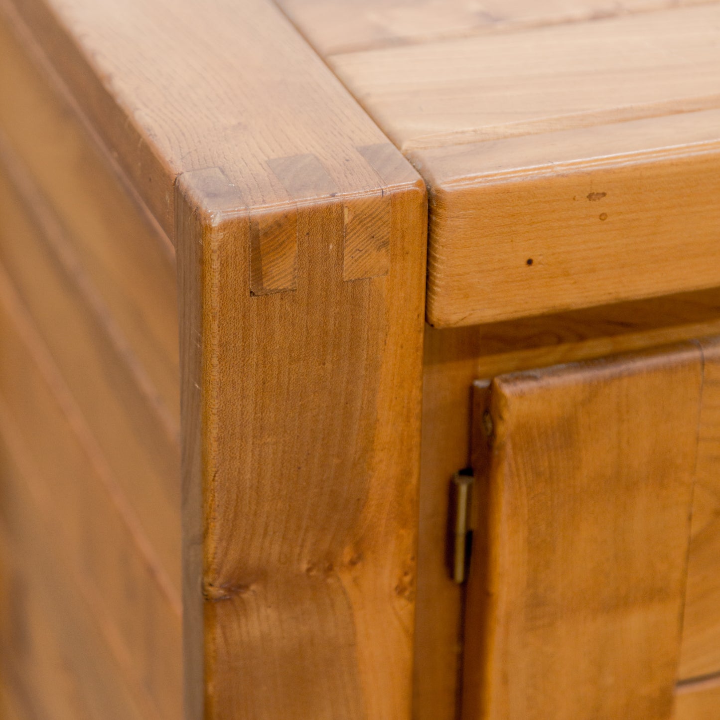 Maison Regain | Brutalist Elm Wood Cupboards