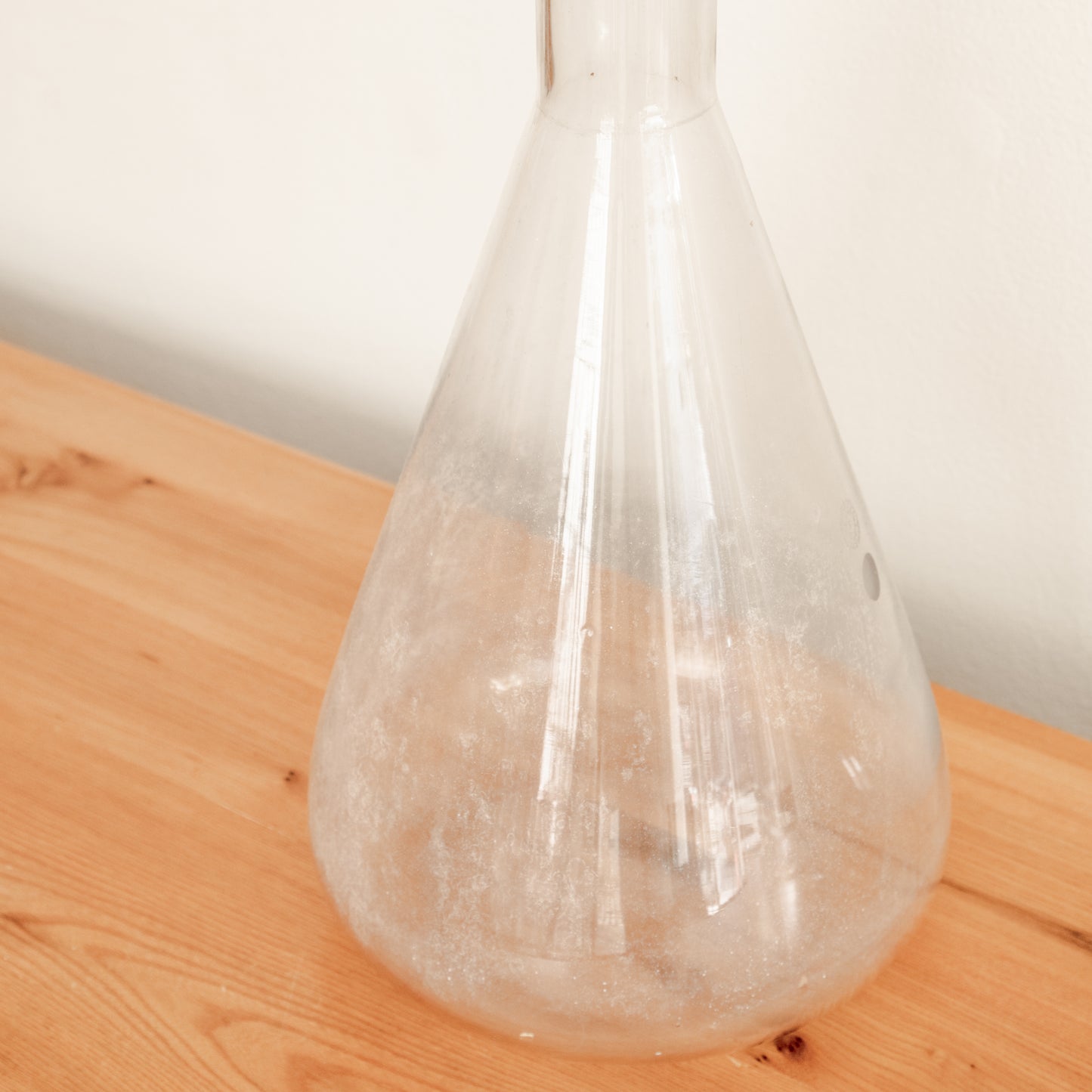 High Neck Vintage Lab Glass Vessel