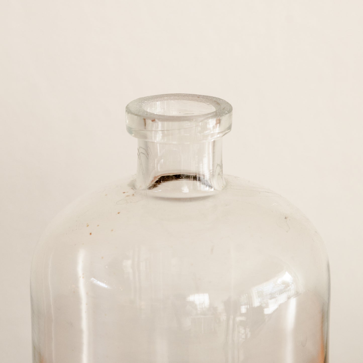 Vintage Lab Glass Container with Dispenser