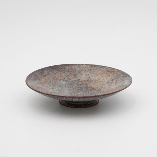 Lukas Weyandt | Blue Gray Speckled Stoneware Dish