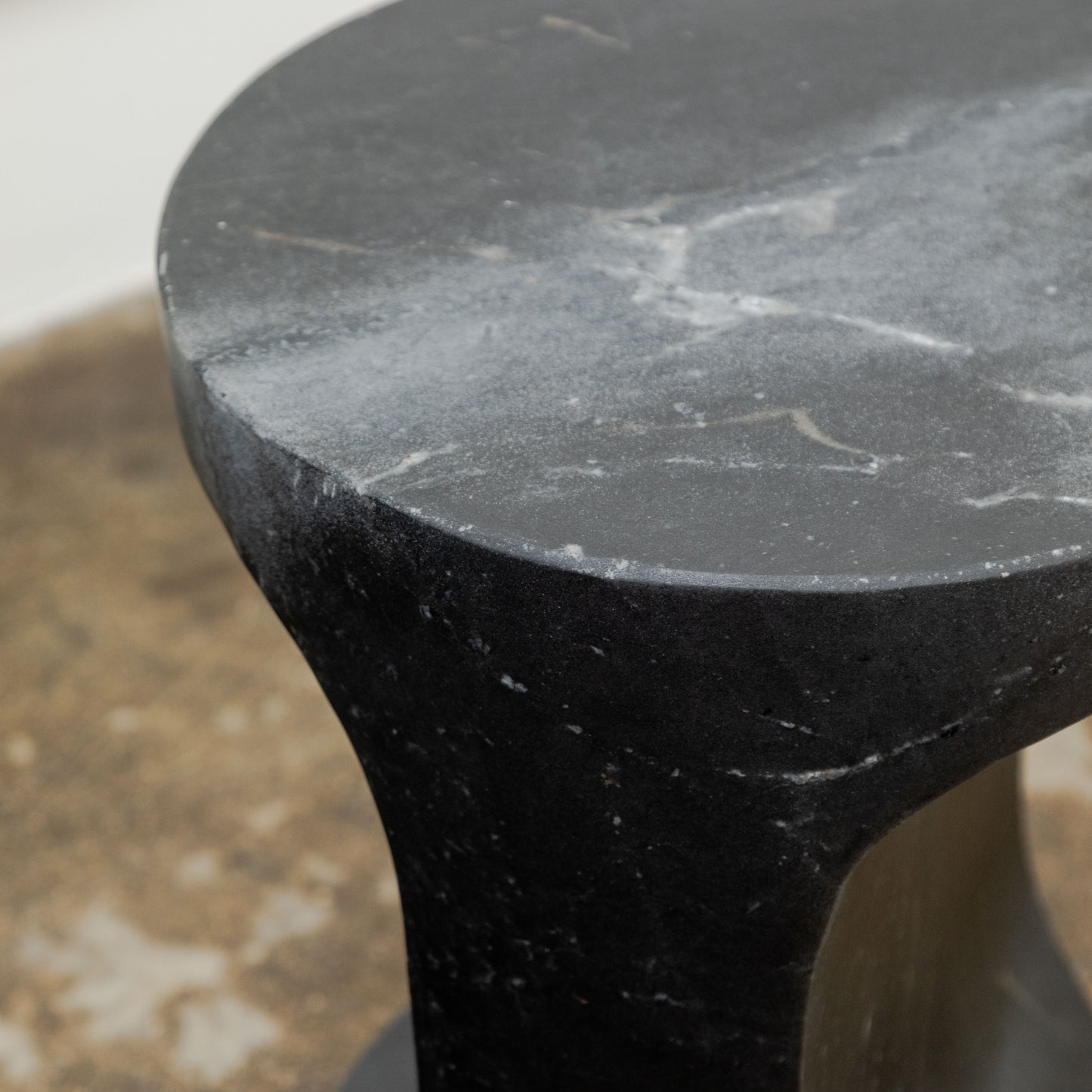 Stone Side Table - Classic Grey