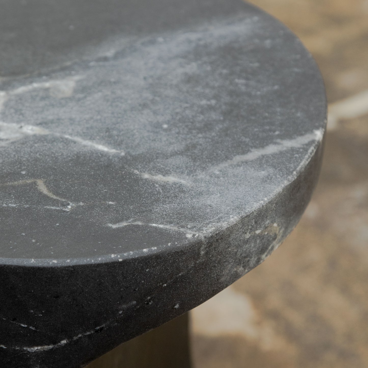 Stone Side Table - Classic Grey