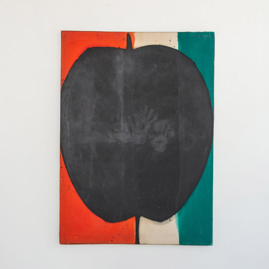 Emerson Woelffer | 'Italian Flag + Black Mirror'