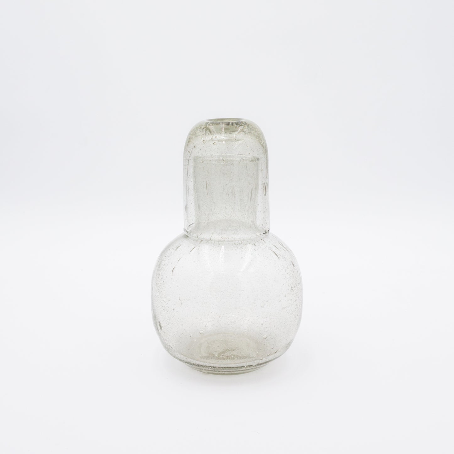Seeded Glass Carafe