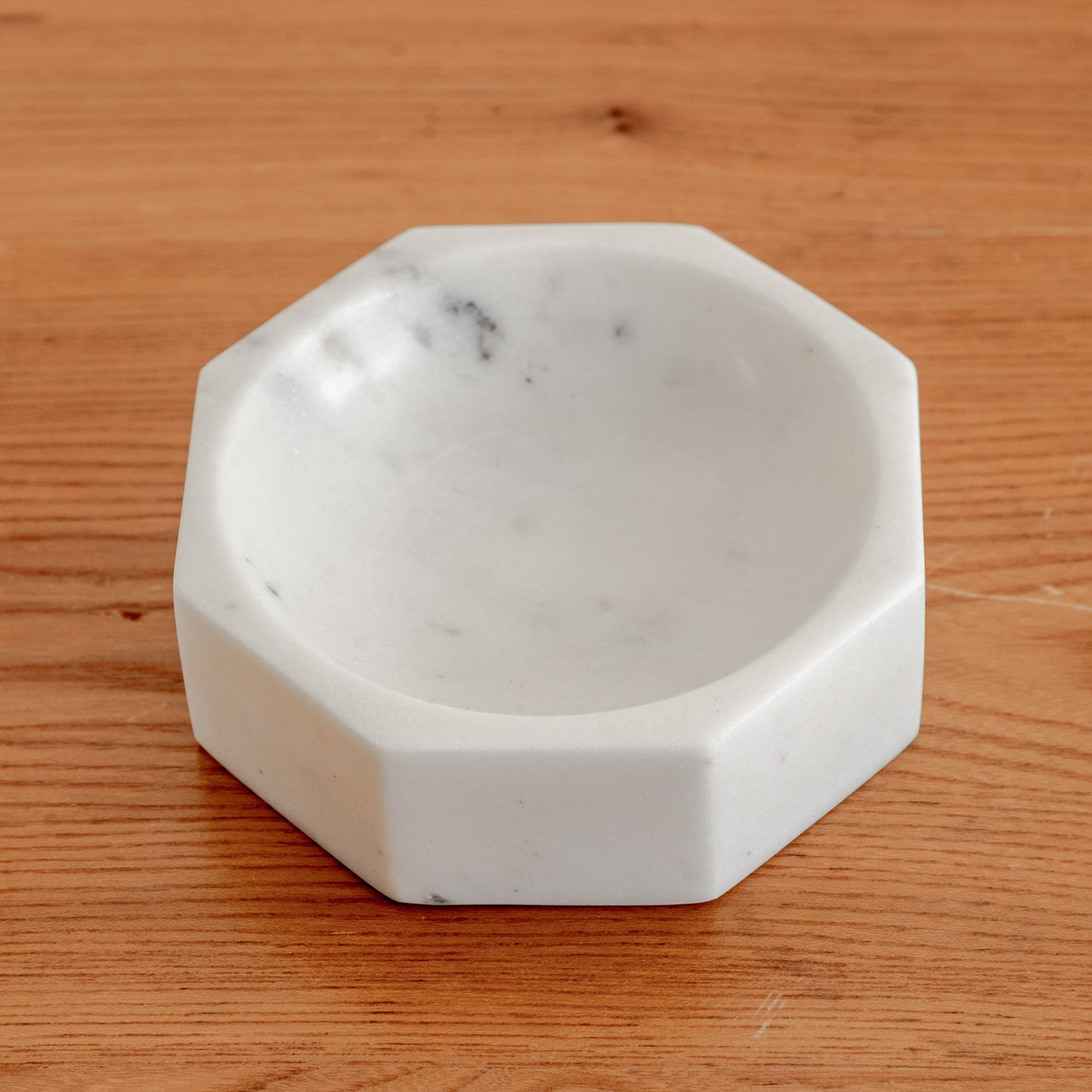 Small Octagonal Marble Bowl