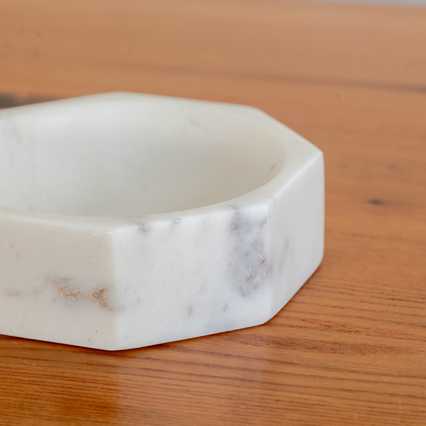 Small Octagonal Marble Bowl