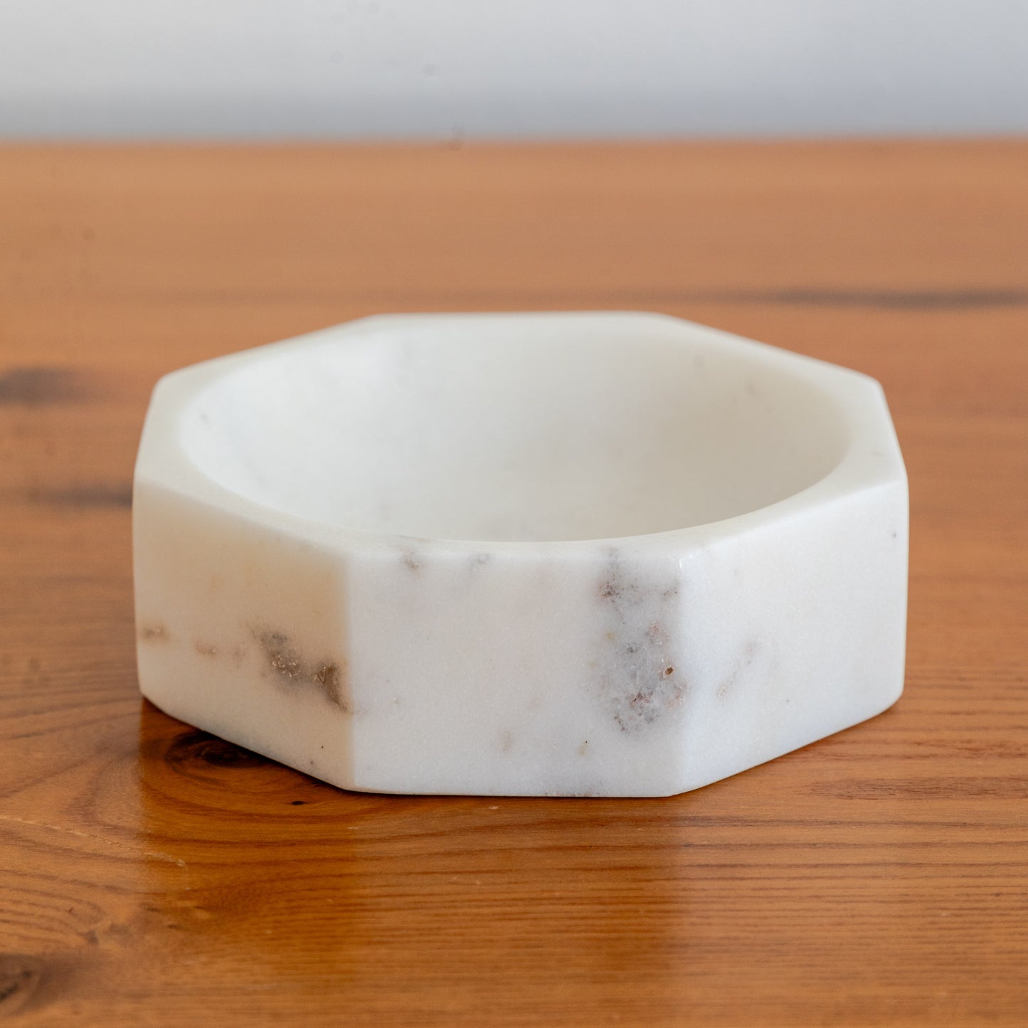 Small Octagonal Marble Bowl