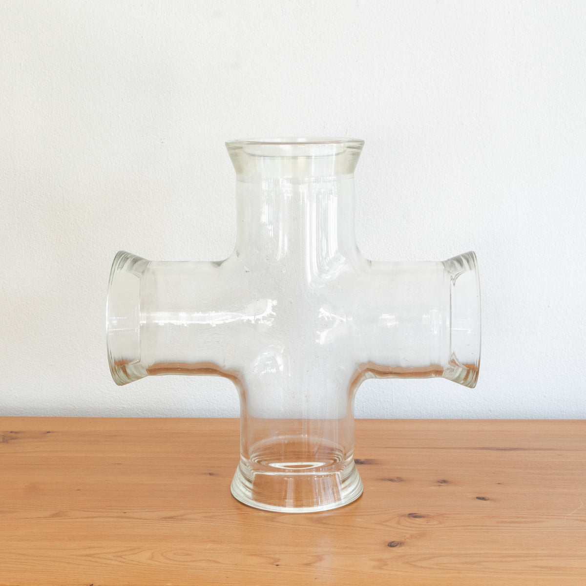 Vintage Lab Glass Quad Coupling Joint