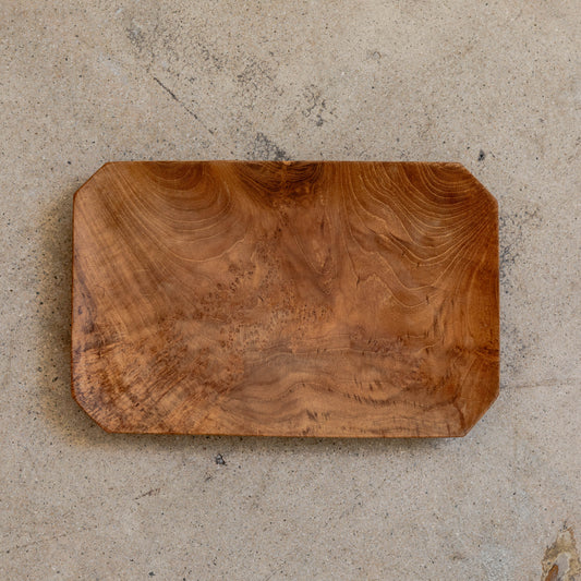 Teak Root Tray