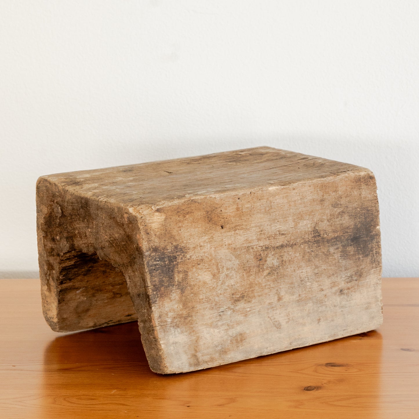 Vintage Chinese Wood Step Stool