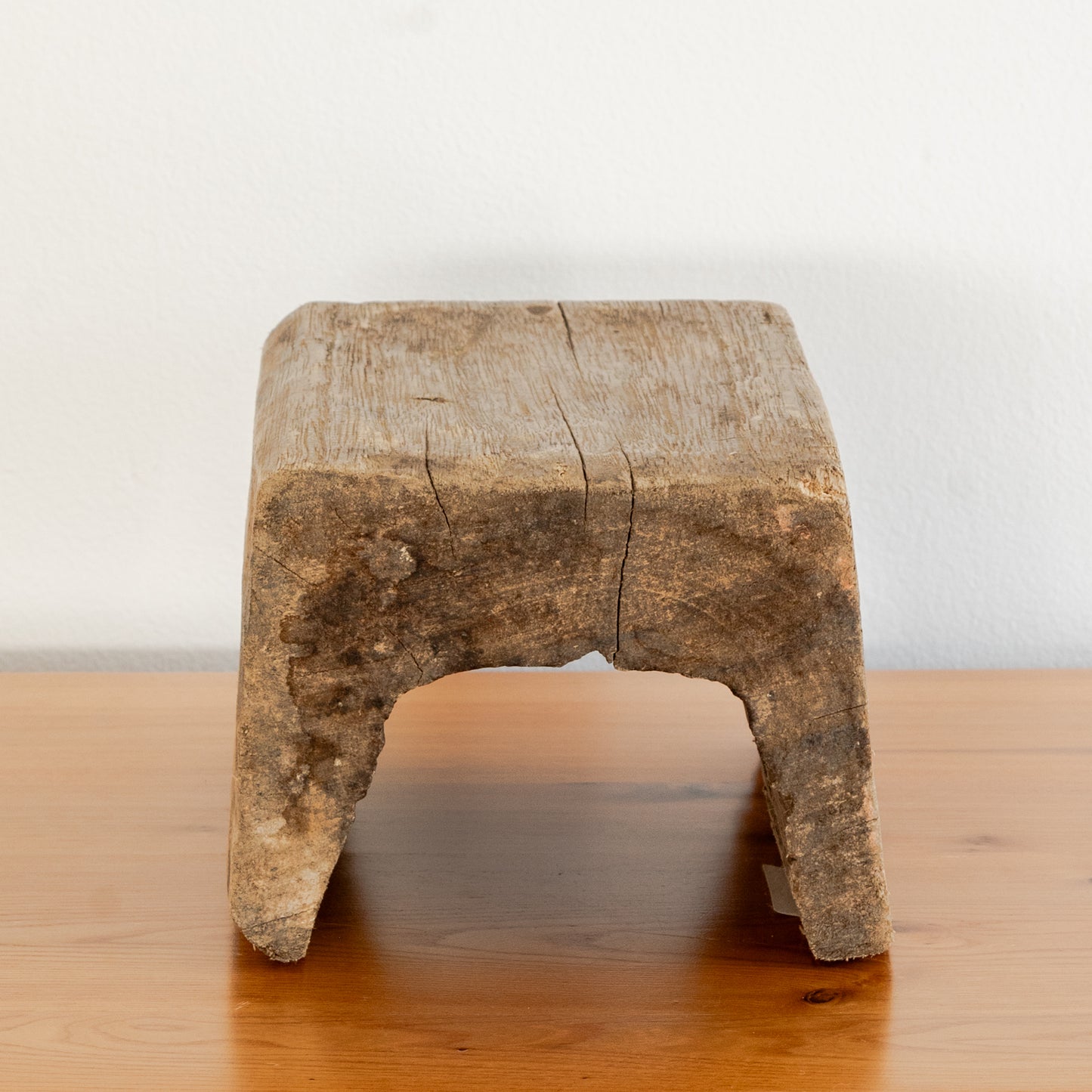 Vintage Chinese Wood Step Stool