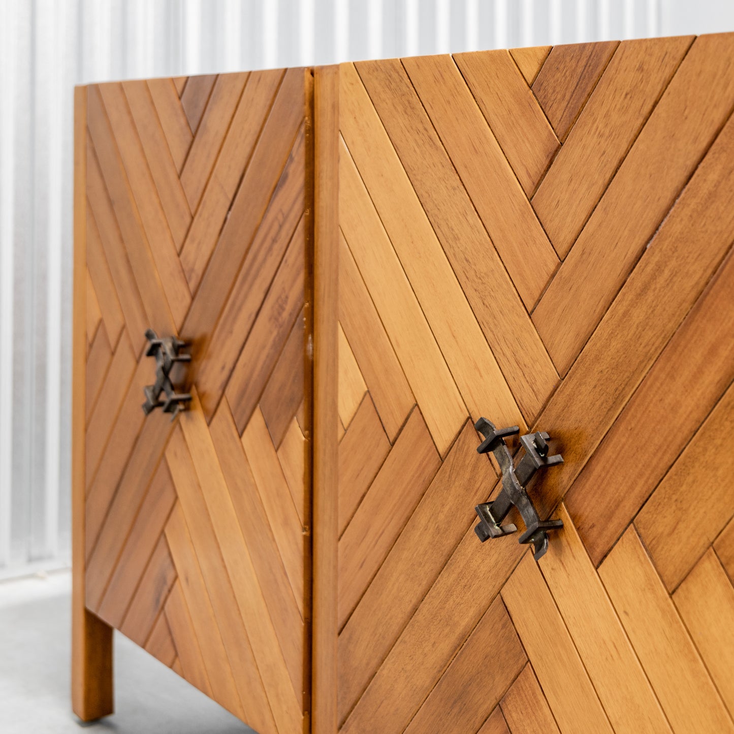 Edmond J. Spence | Marquetry Credenza