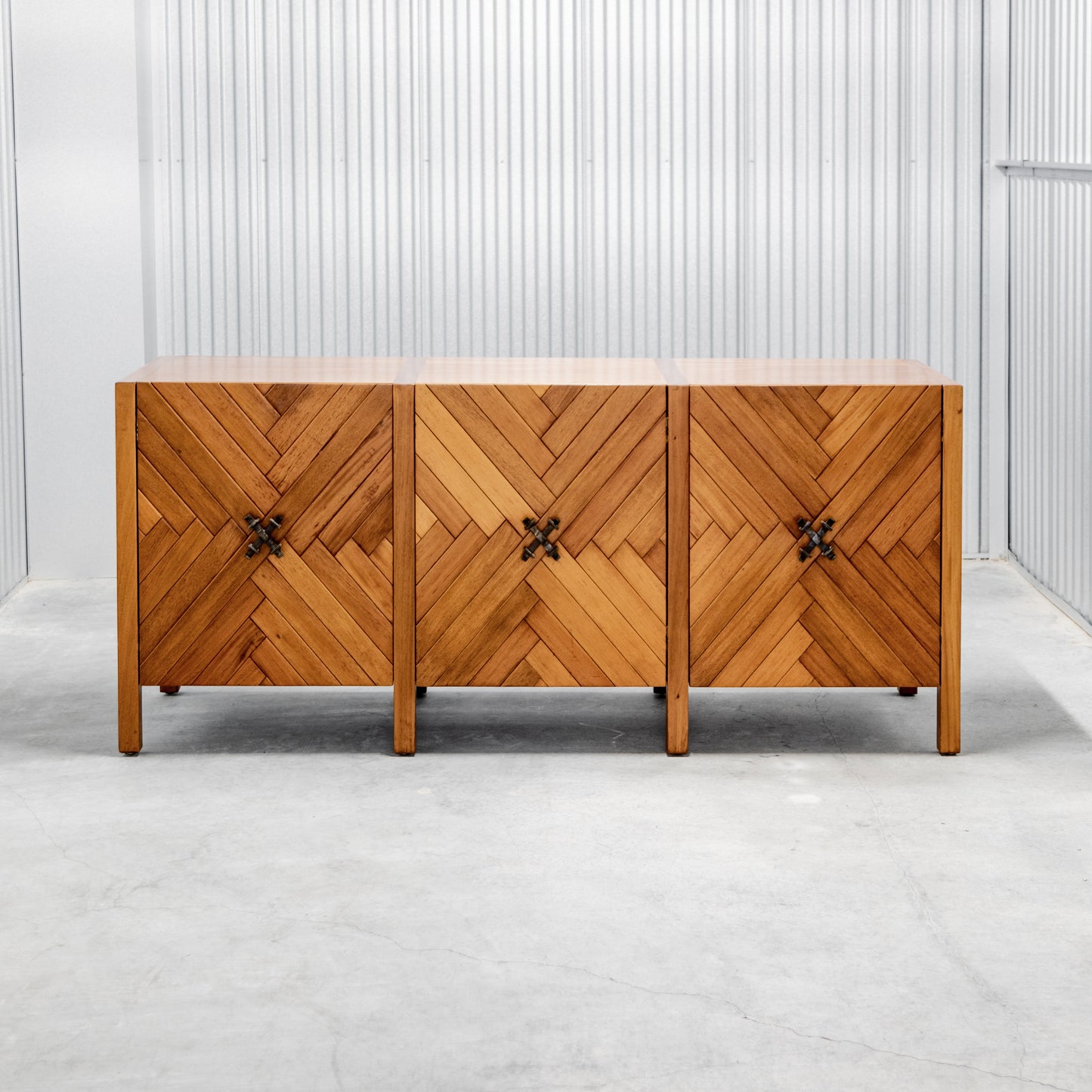 Edmond J. Spence | Marquetry Credenza