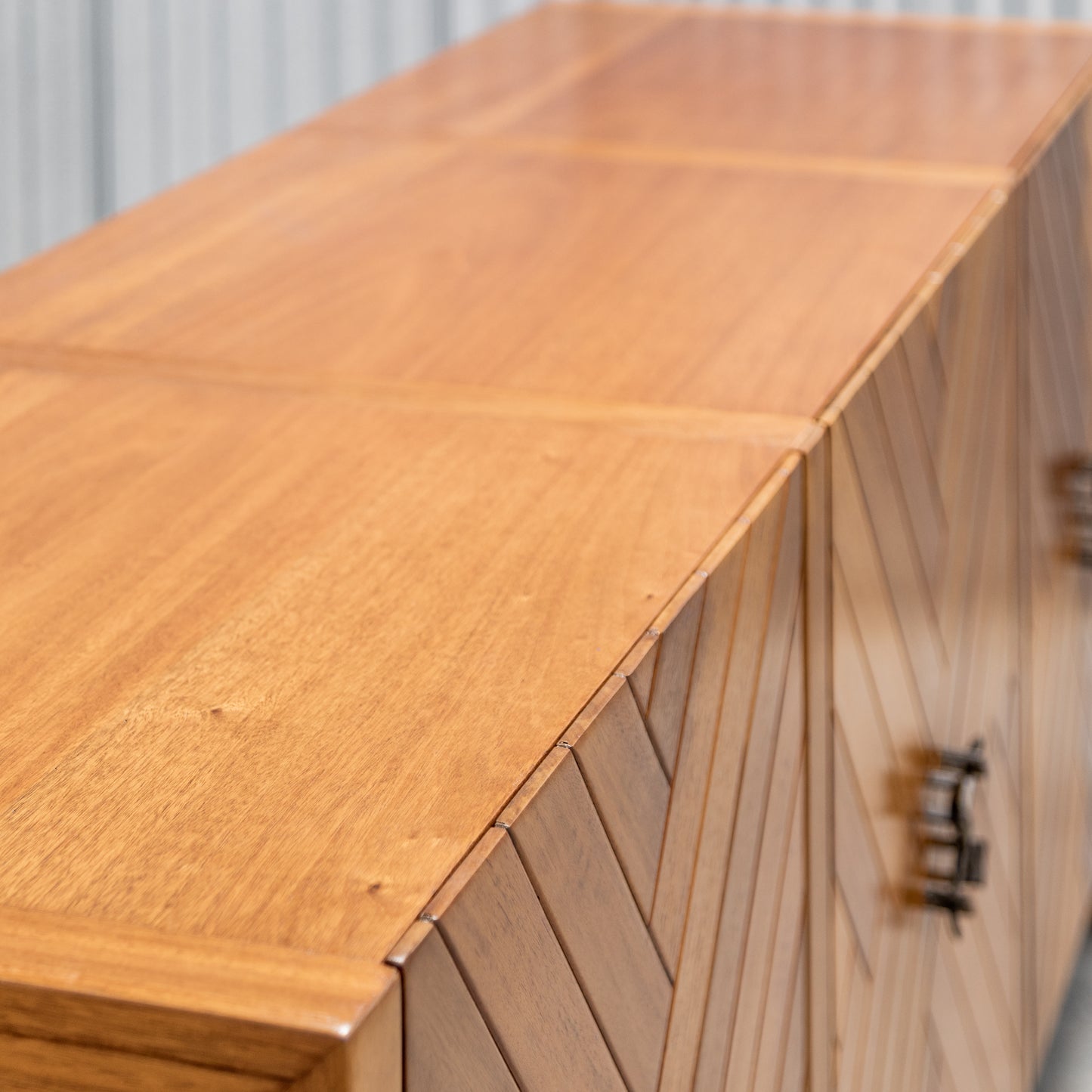 Edmond J. Spence | Marquetry Credenza