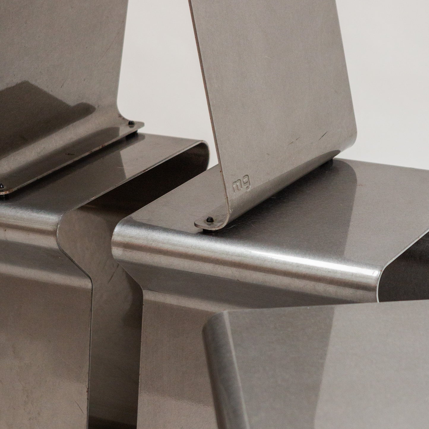 Matiere Grise | Brushed Steel Stools