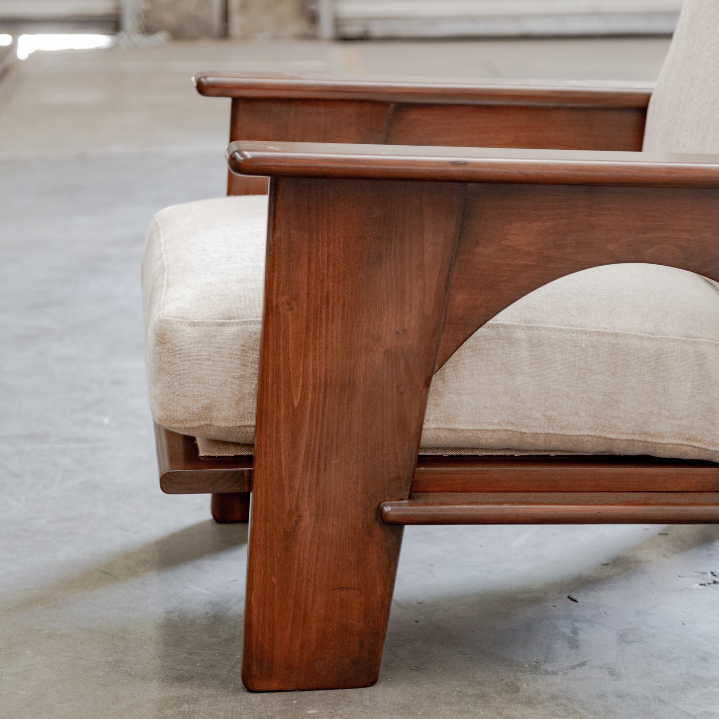 Bas Van Pelt | Modernist Oak Club Chair