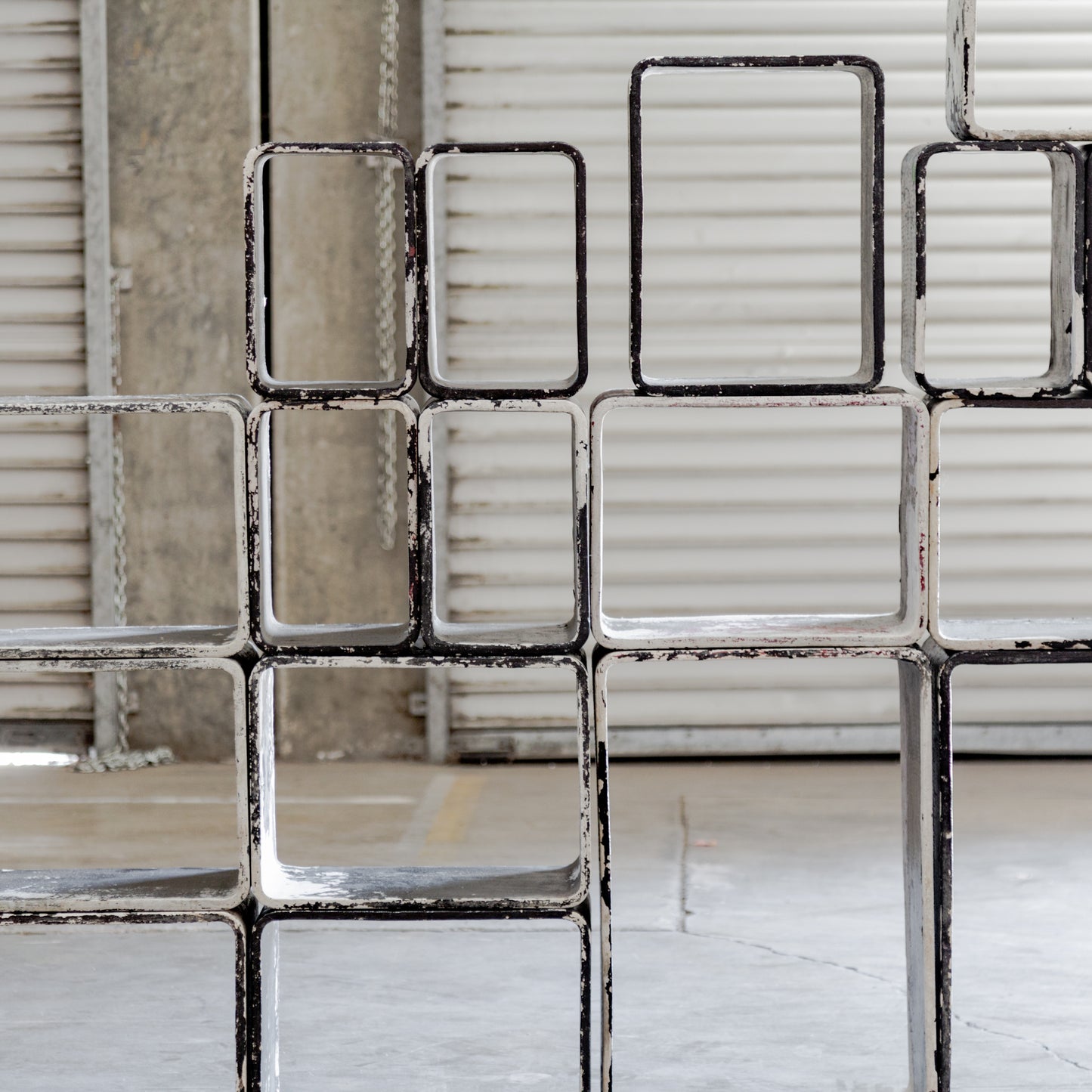 Willy Guhl | Modular Fiber Concrete Cube Set