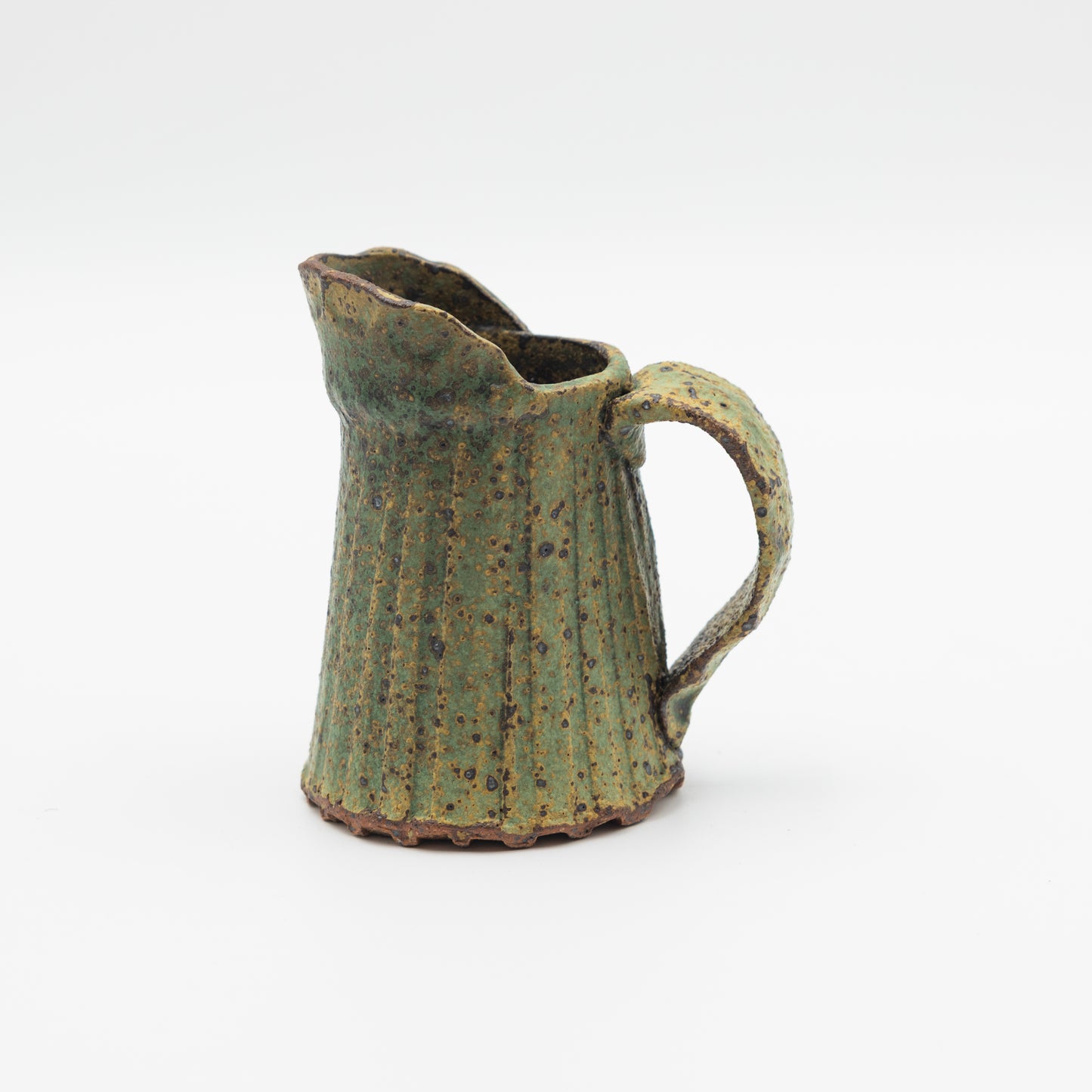 Sharon Mann | Ribbed Stoneware Pitcher