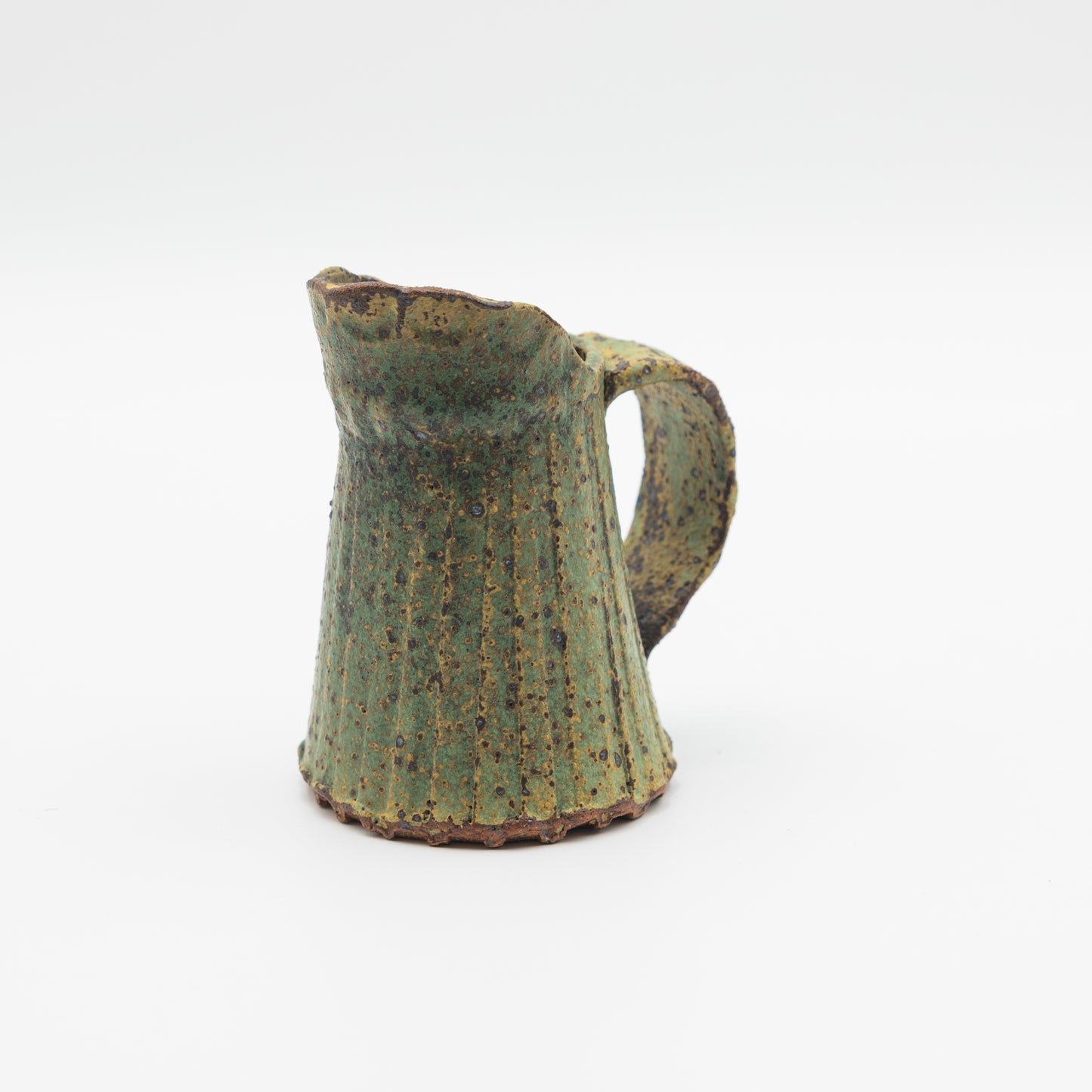 Sharon Mann | Ribbed Stoneware Pitcher