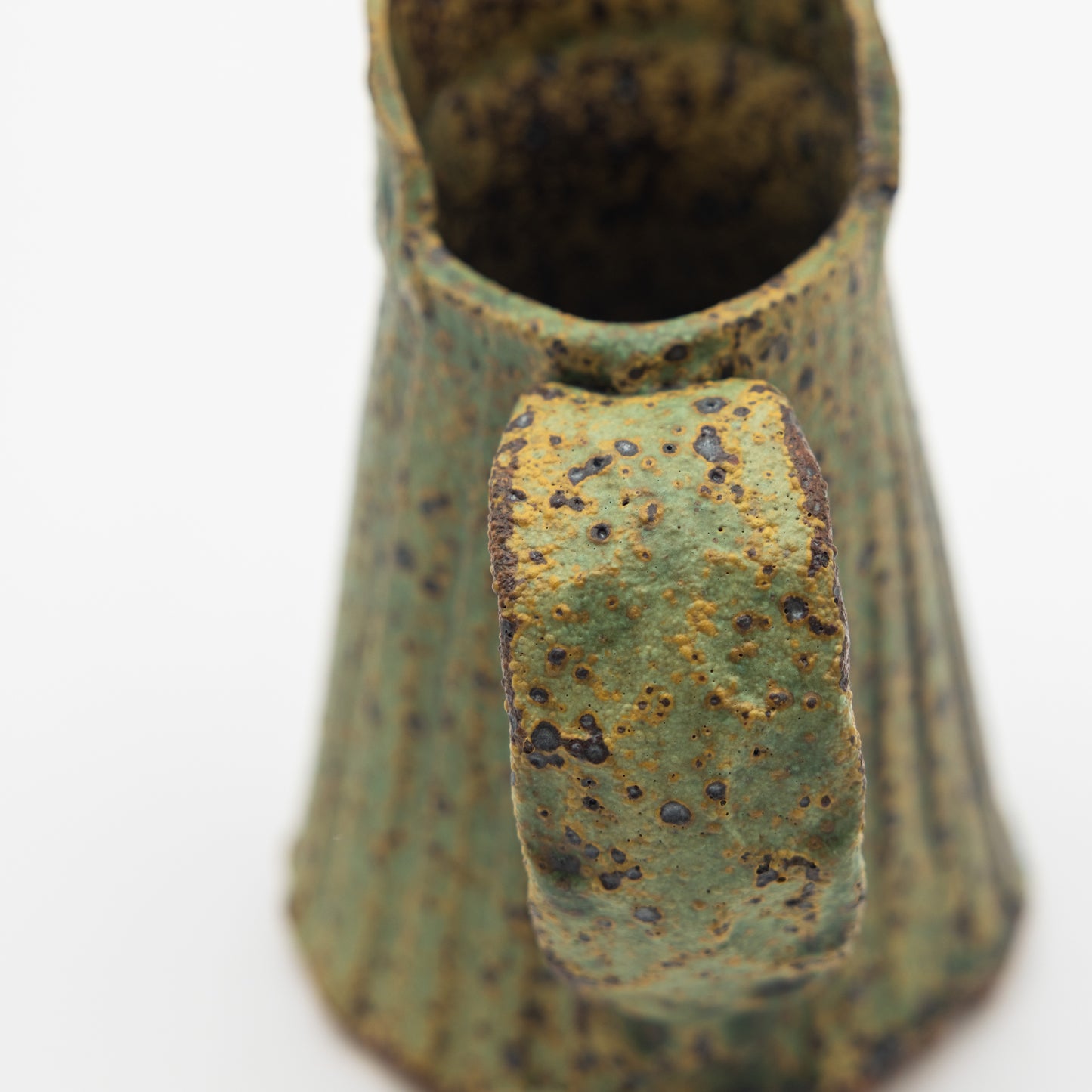 Sharon Mann | Ribbed Stoneware Pitcher