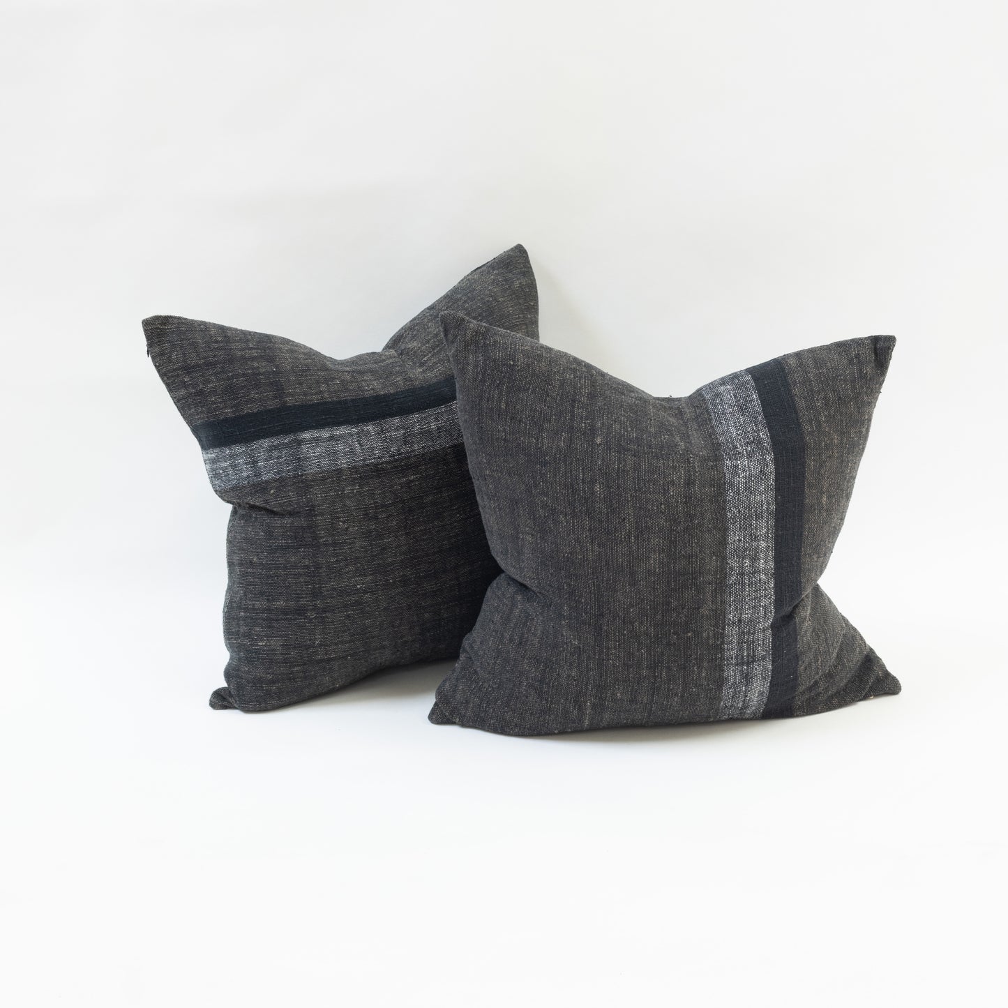 Espresso Striped Pillow