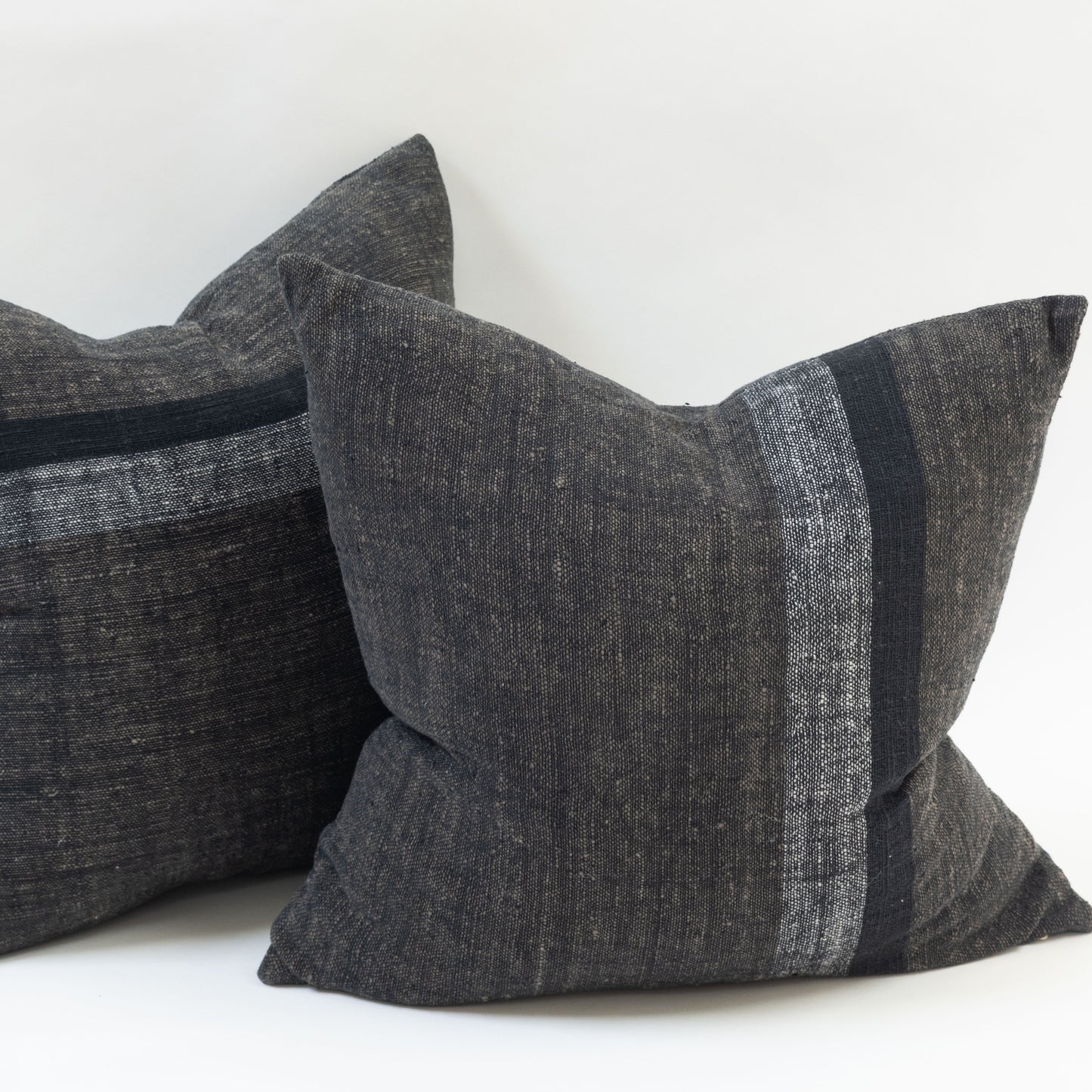 Espresso Striped Pillow