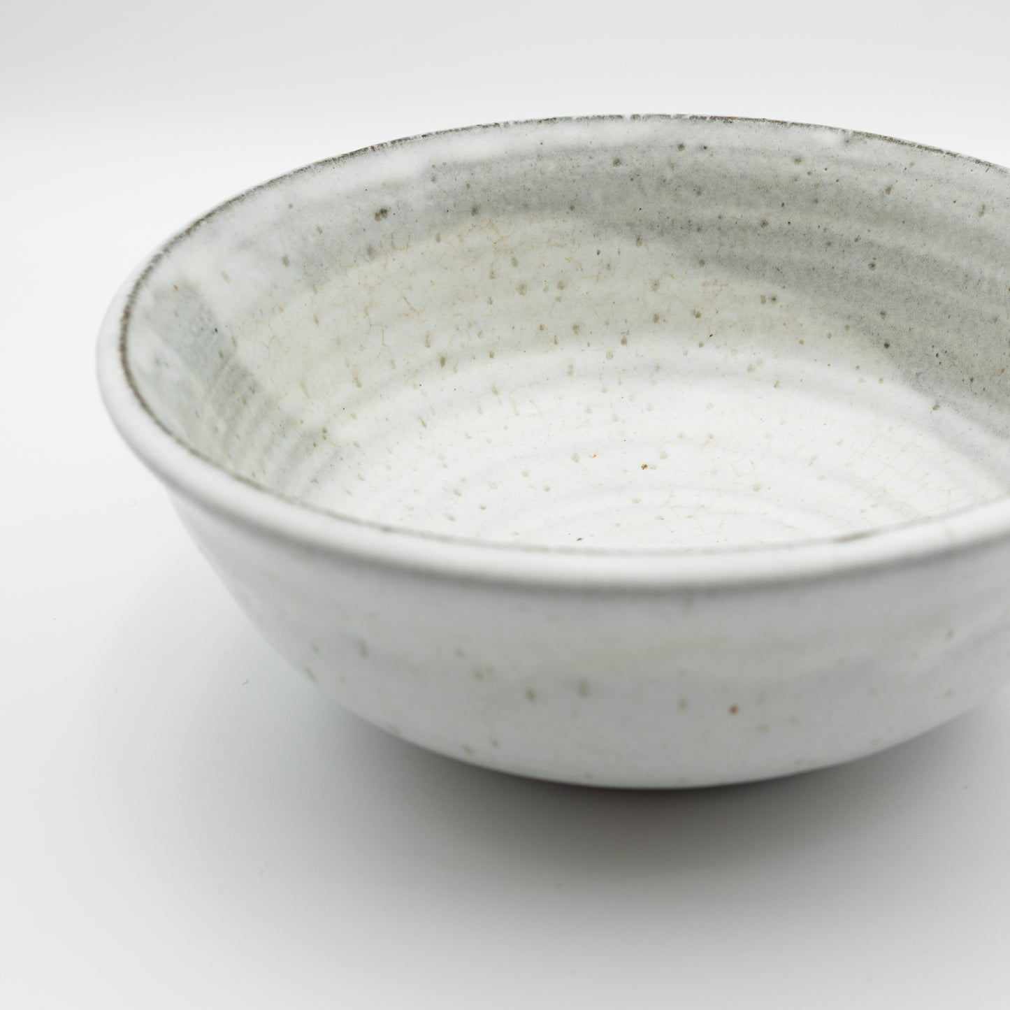 White Matte Ceramic Bowl