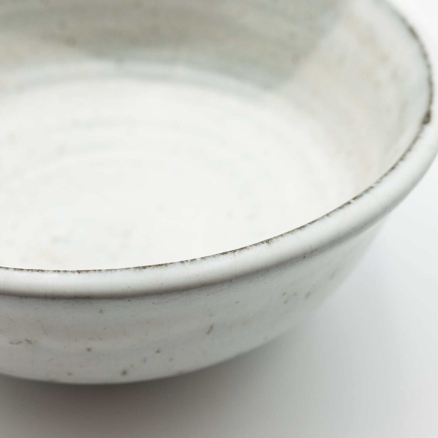 White Matte Ceramic Bowl