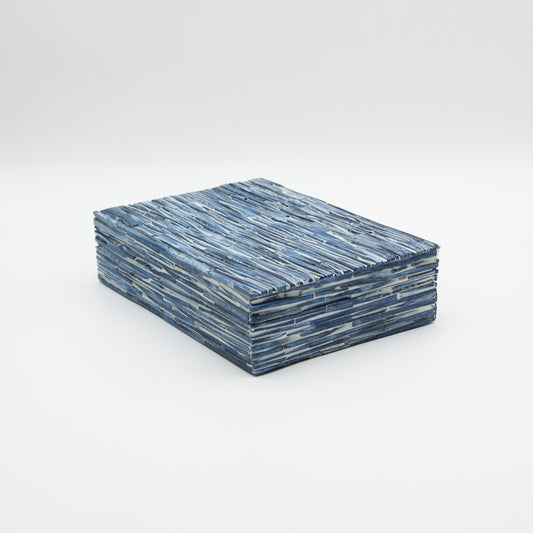 Blue Bone Inlay Box
