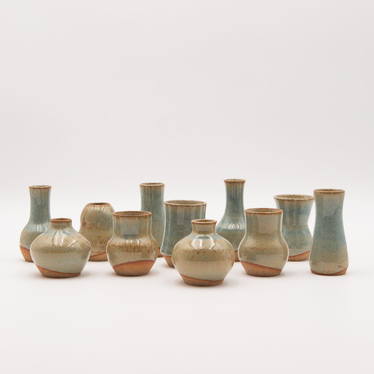Sara Pilchman Ceramics | Tiny Pots - Sage