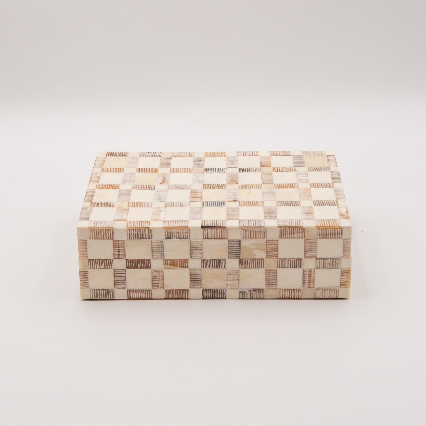 Checkered Bone Inlay Box