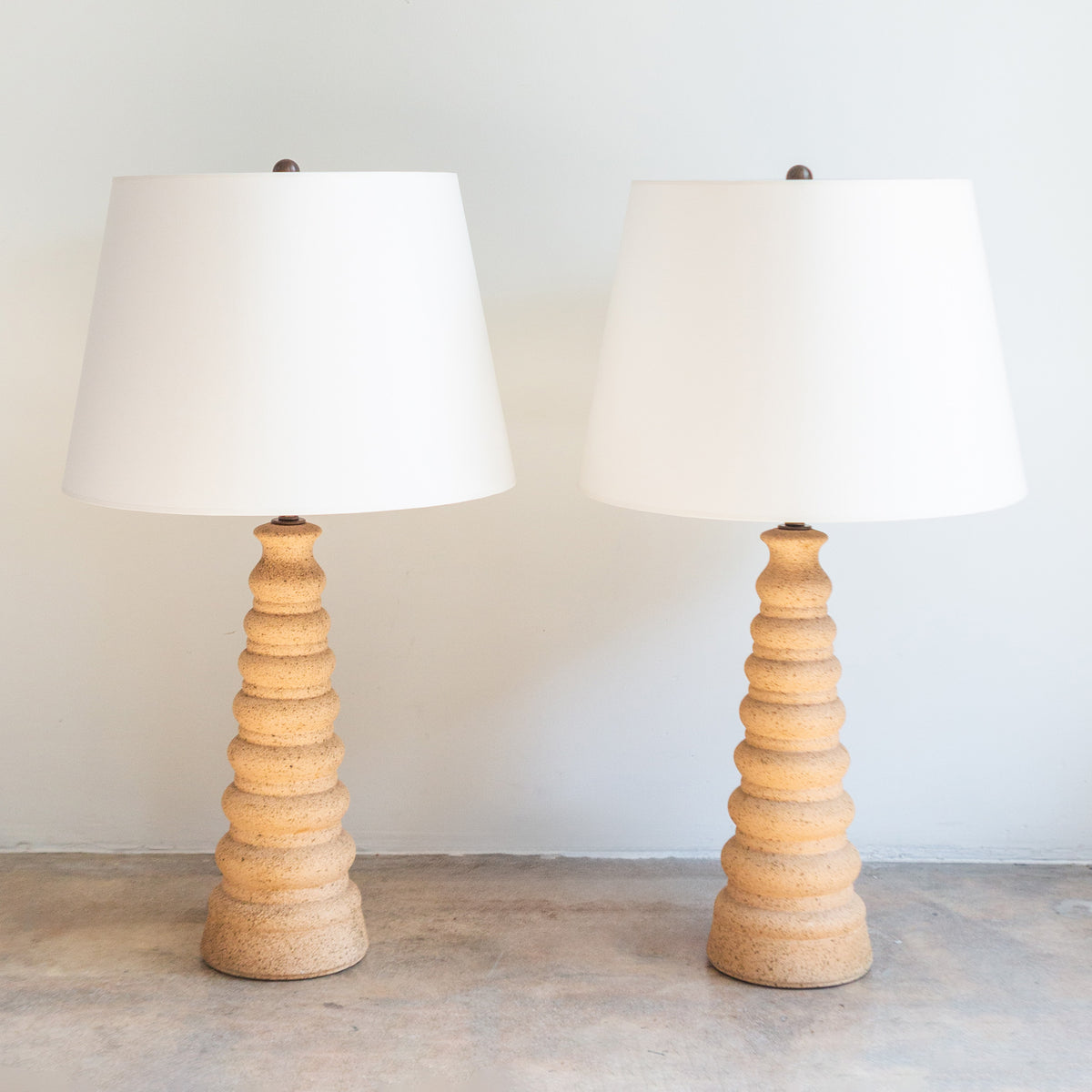 Conical Ceramic Table Lamps