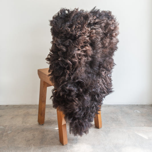 Scottish 'Blackie Brown' Sheepskin