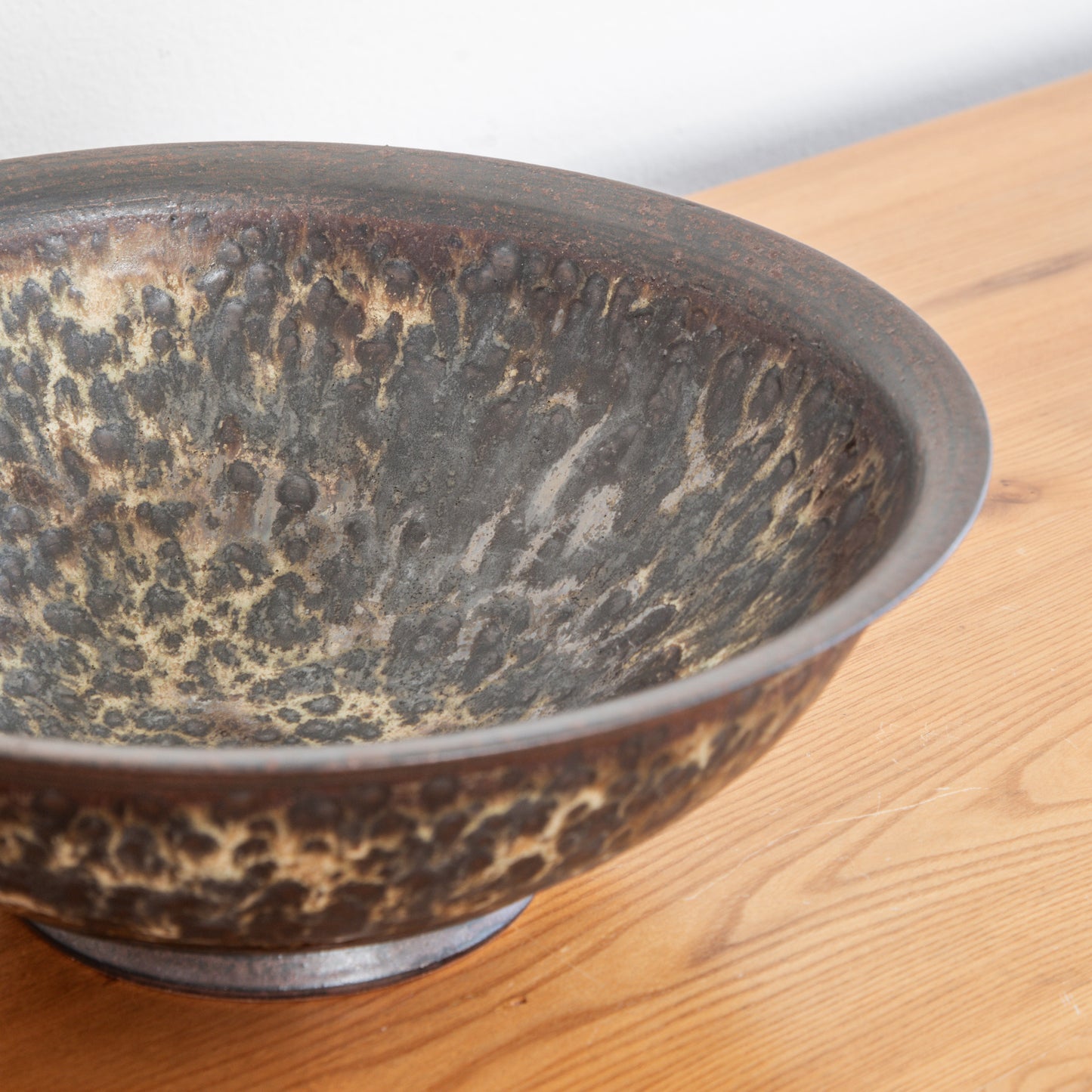 Lukas Weyandt | Large Flared Lip Stoneware Bowl