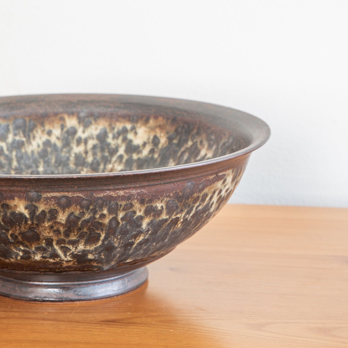 Lukas Weyandt | Large Flared Lip Stoneware Bowl