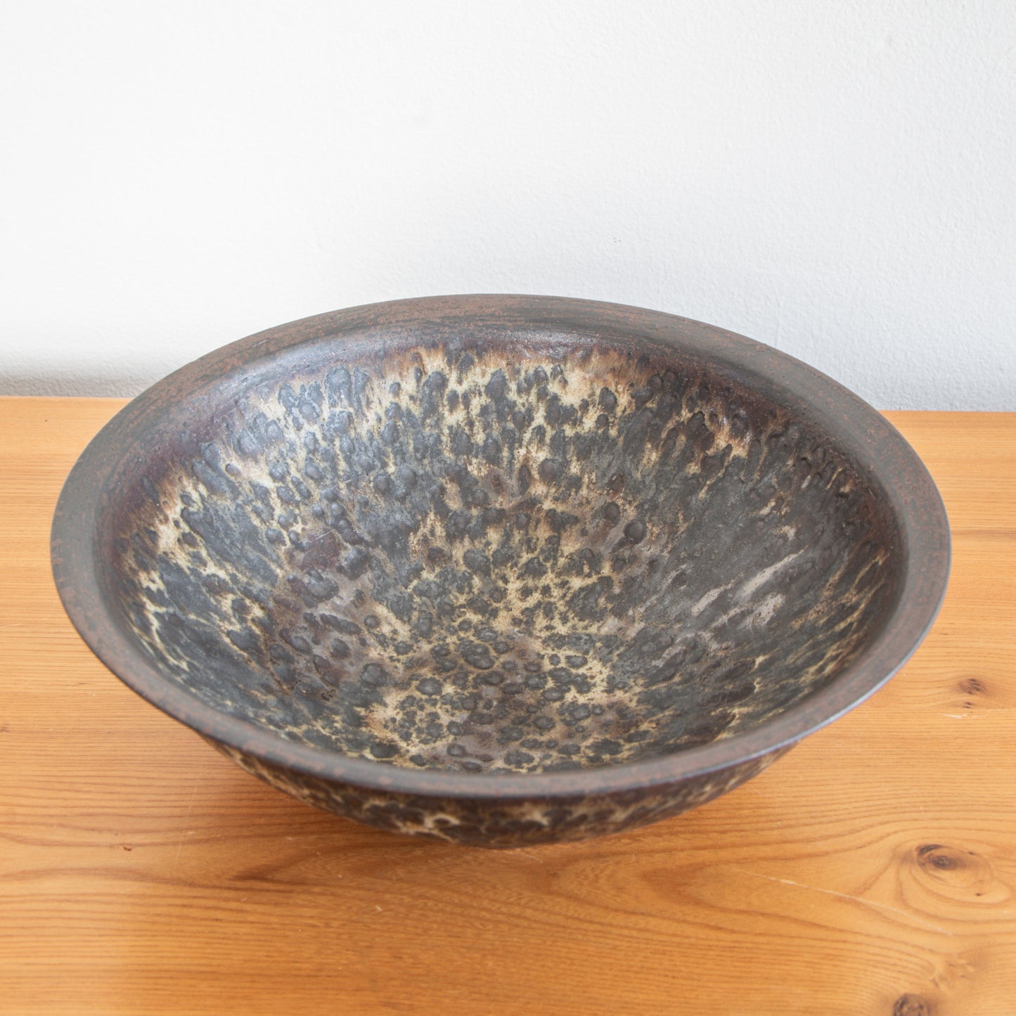 Lukas Weyandt | Large Flared Lip Stoneware Bowl