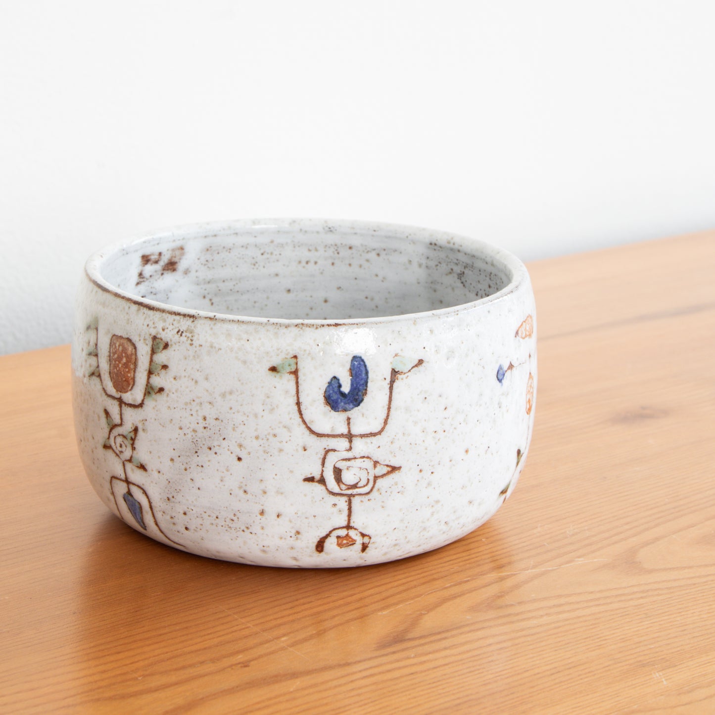 Jean Rivier | Abstract Hieroglyphics Bowl