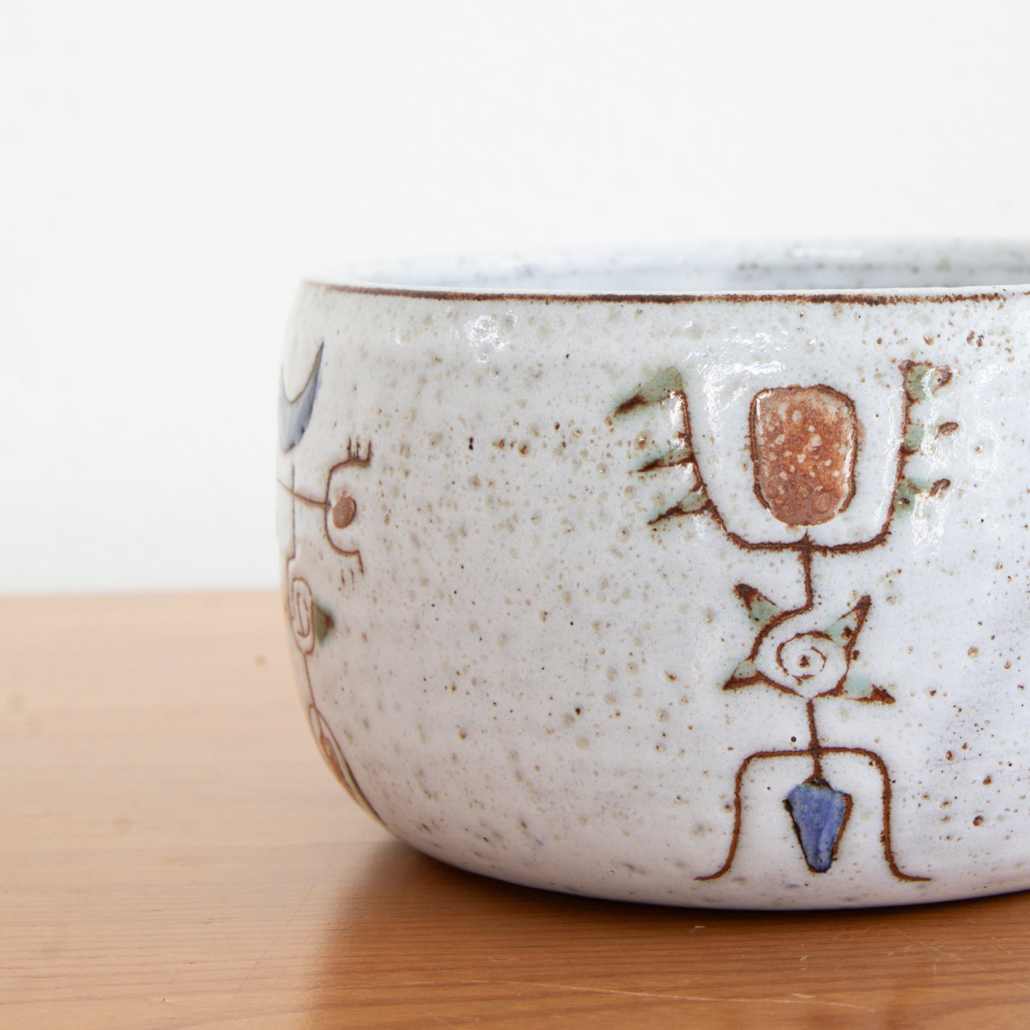 Jean Rivier | Abstract Hieroglyphics Bowl