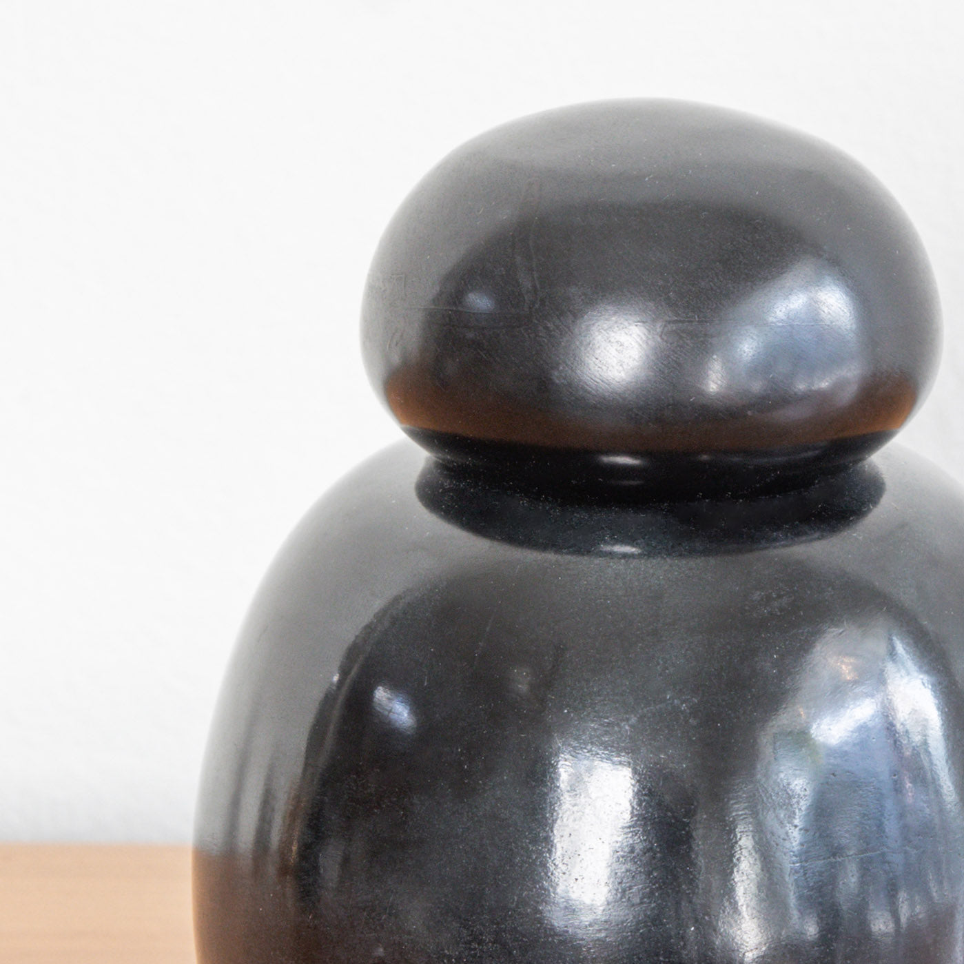 Black Marblelous Jar - Large