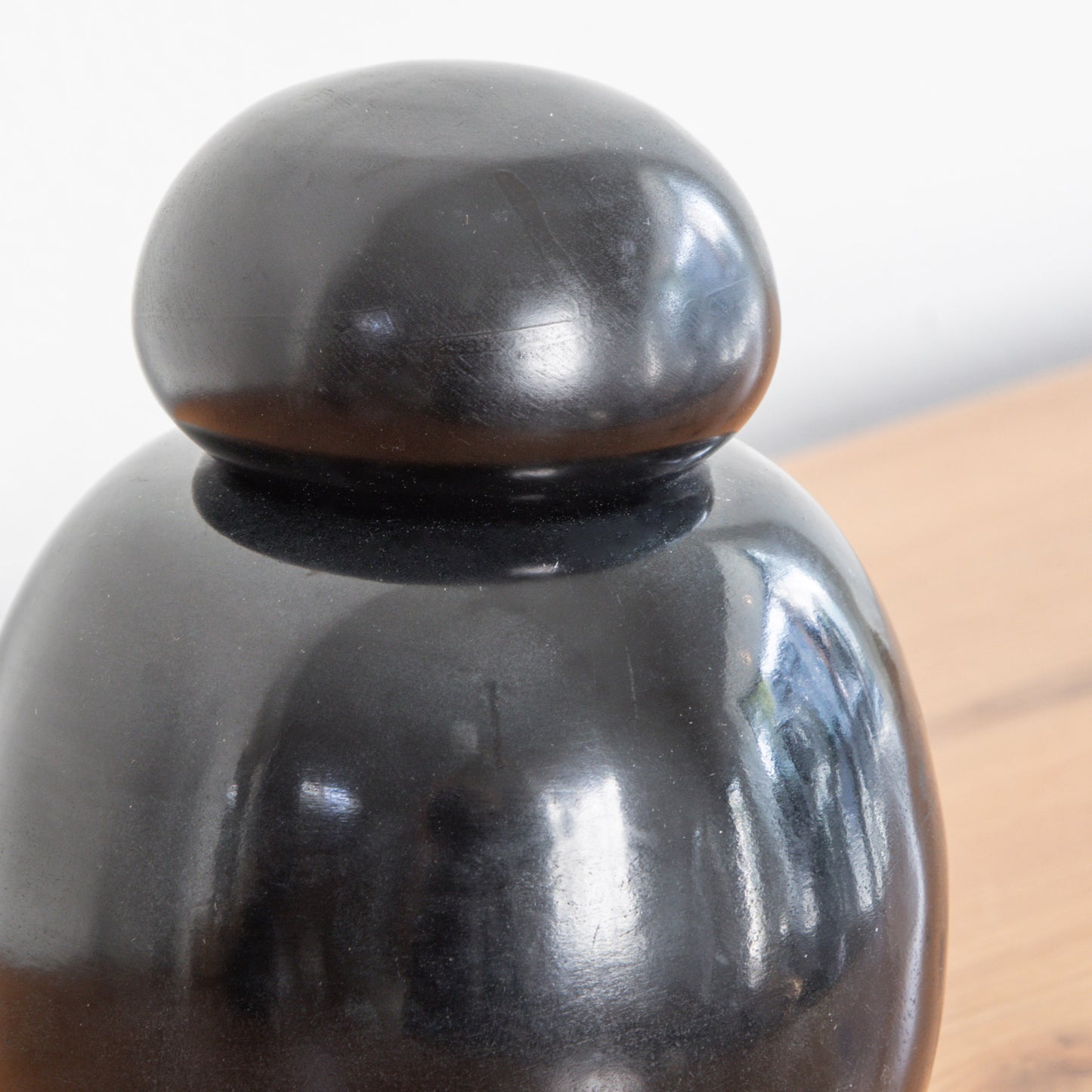 Black Marblelous Jar - Large