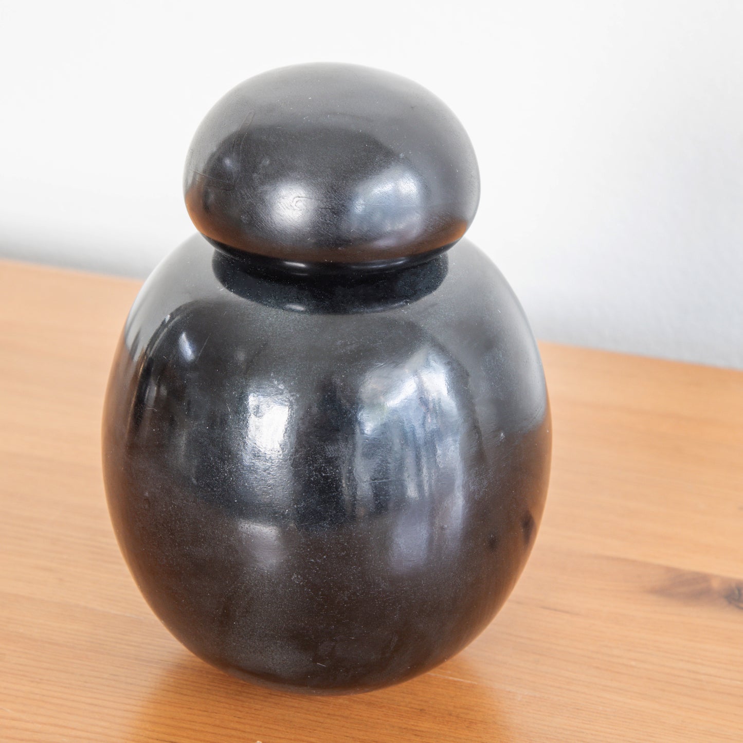 Black Marblelous Jar - Large