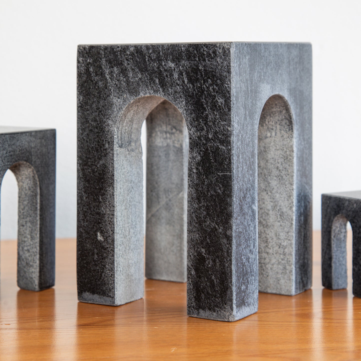 Gejst | Arkis Black Marble Sculptures - Set of 3