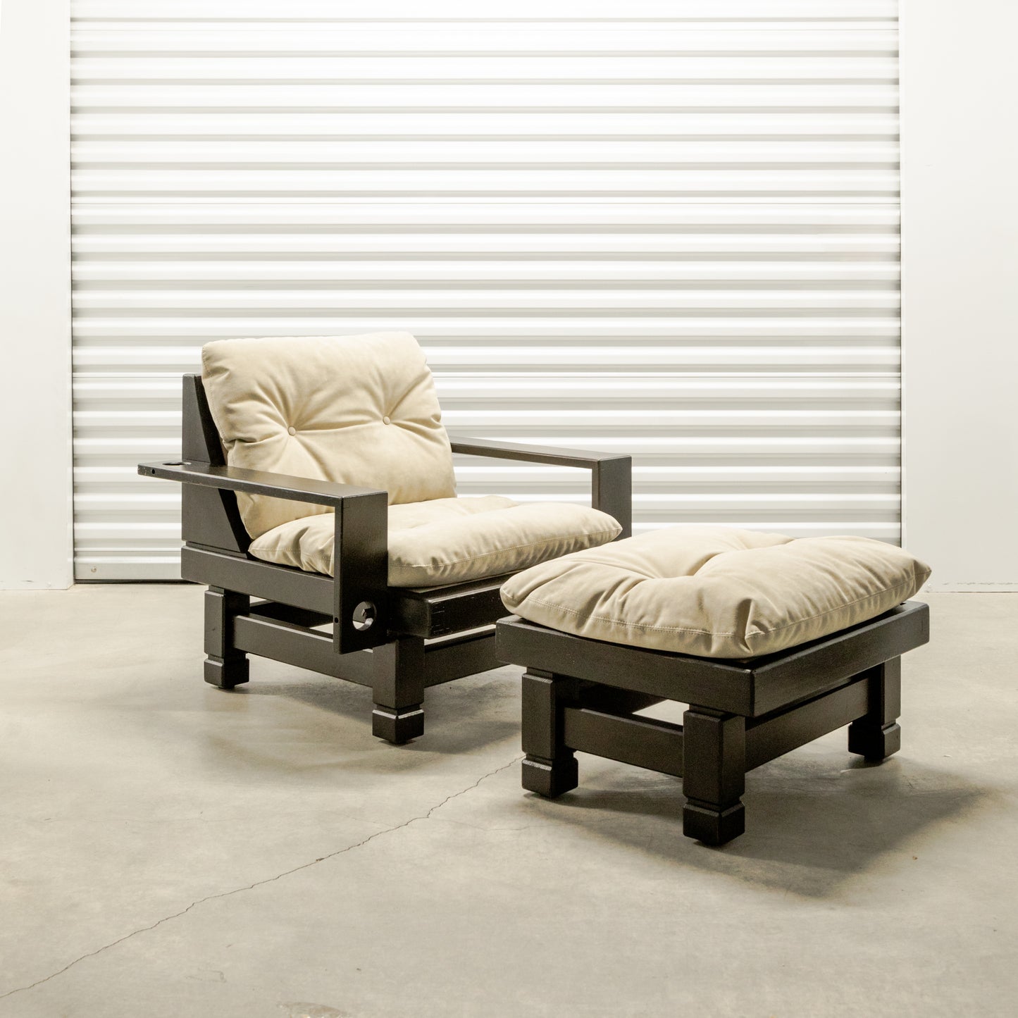 Klaus Rausch | Lounge Chair + Ottoman