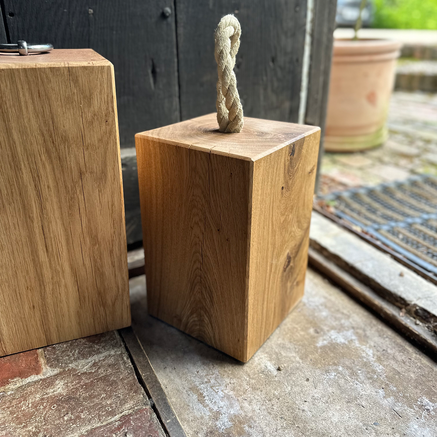 Rope Handle Doorstop - Medium