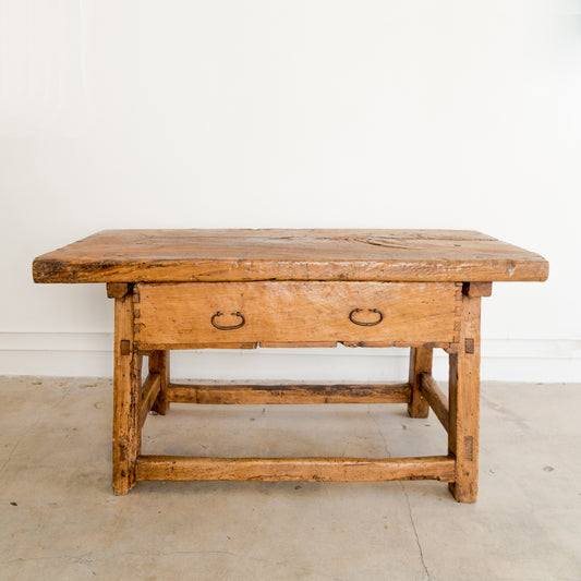 Spanish Colonial Sabino Wood Work Table