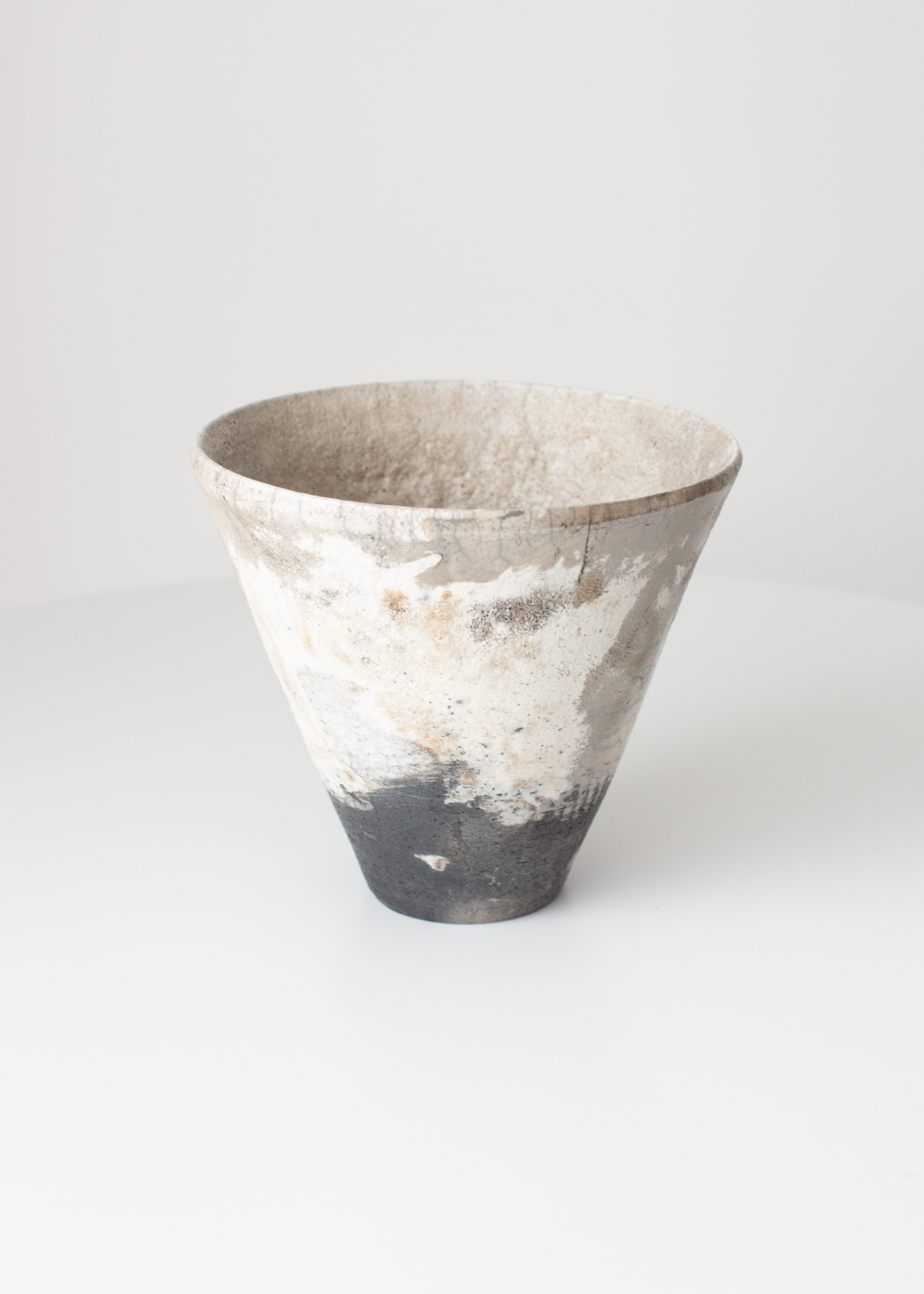 Lee Kawasaki | White Raku Bowl