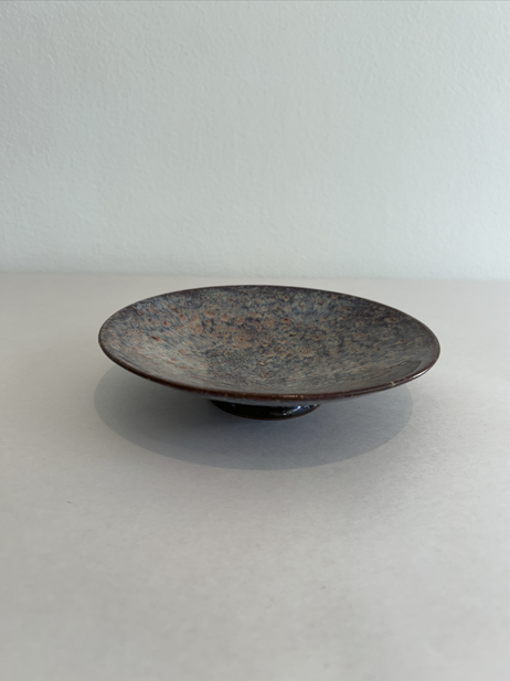 Lukas Weyandt | Blue Gray Speckled Stoneware Dish